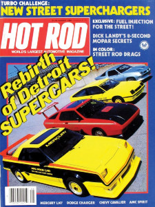 HOT ROD 1981 AUG - AVANTI, LANDY’s OMNI, ’70 428CJ